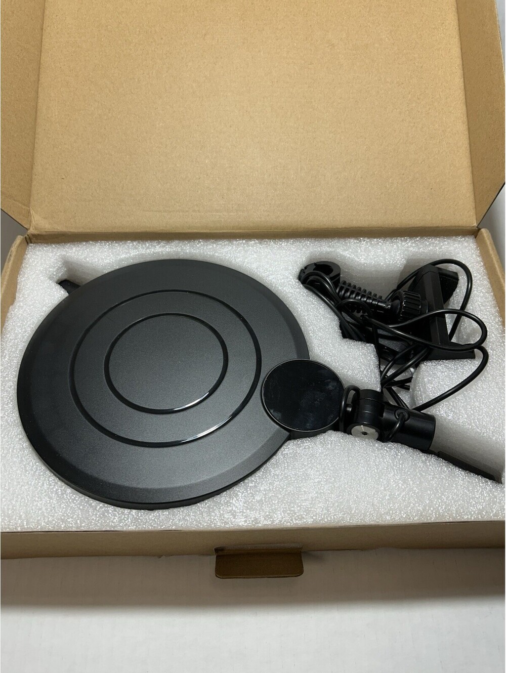 Neewer R06 7" Round LED Light w/ Stand & Phone Clamp – Open Box